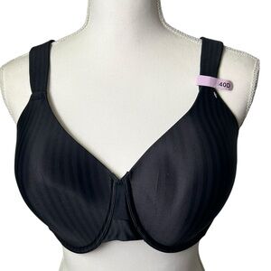 PLAYTEX womens TruSupport black underwire bra 4747 size 40D NWT